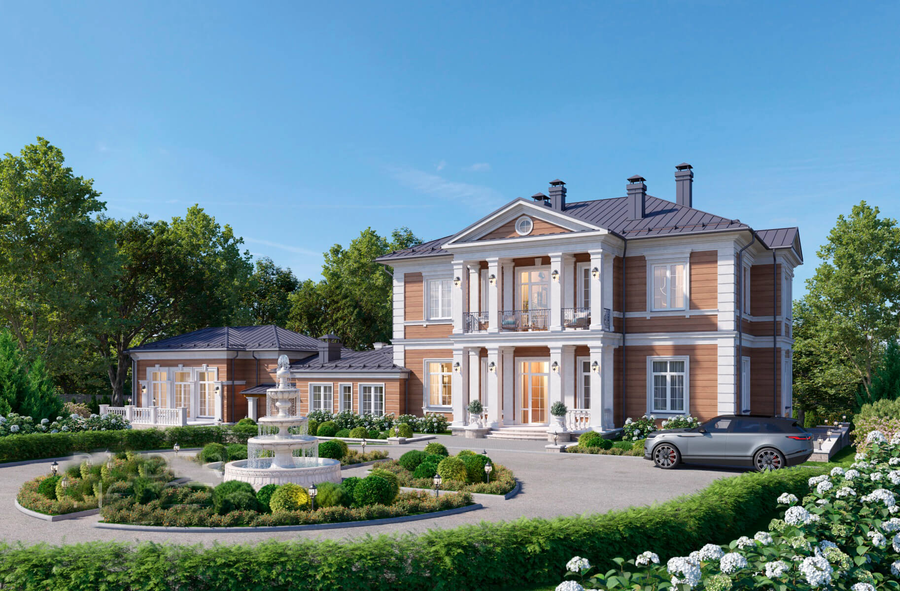 Проект дома Ультрамодерн на фото