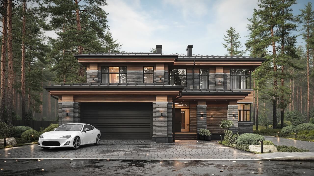 Проект дома Ривьера