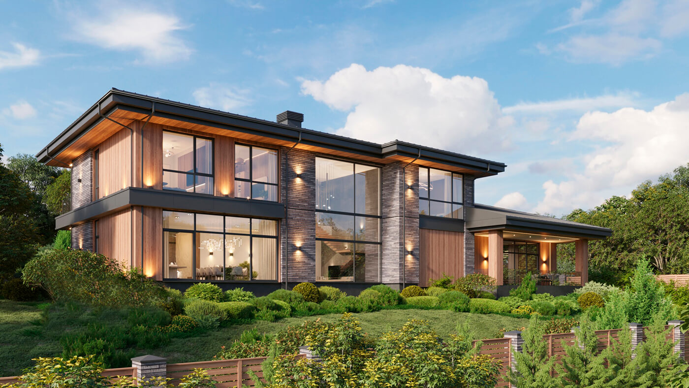 Проект дома Арт-Хаус