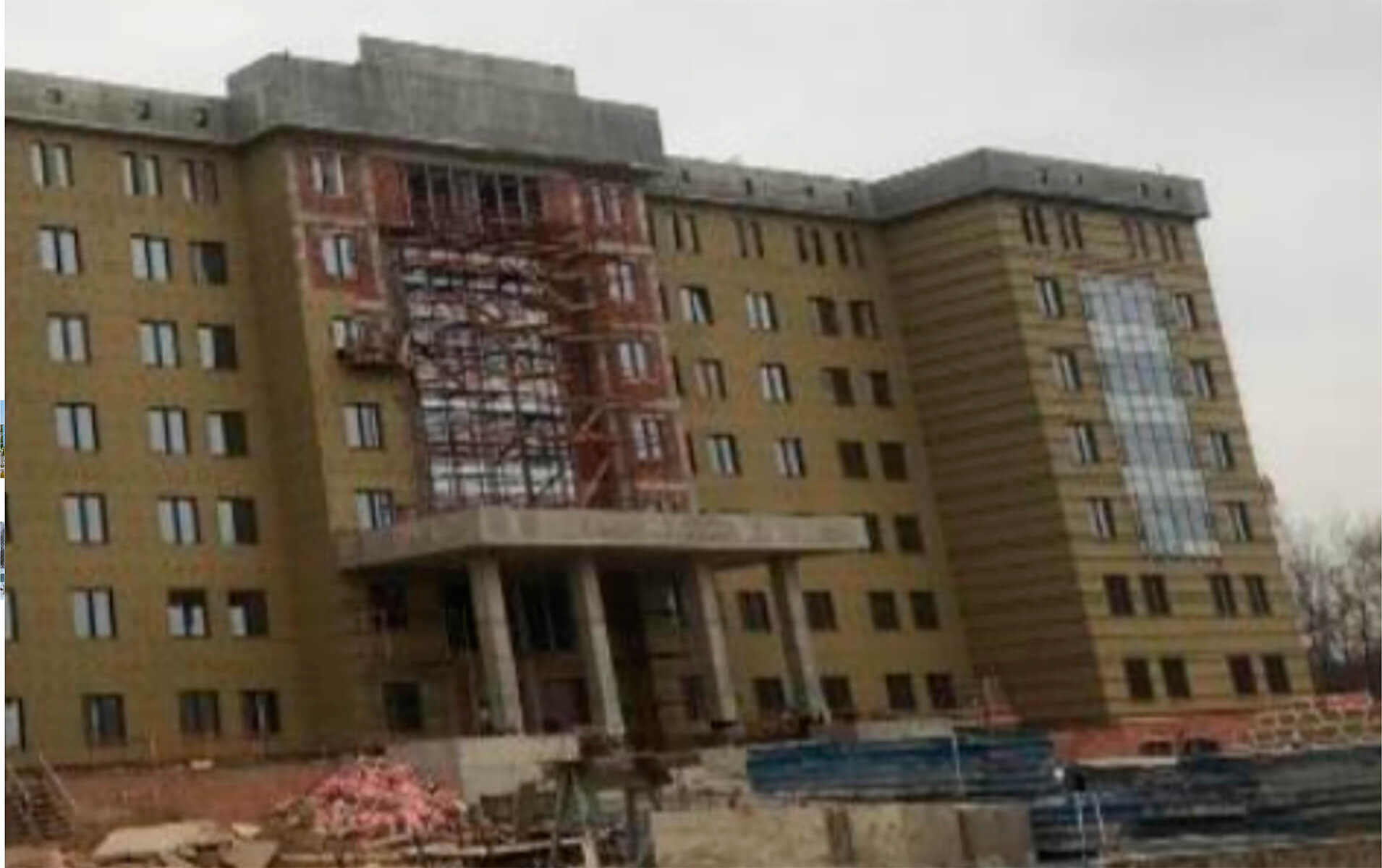 Строительство административного здания УМВД