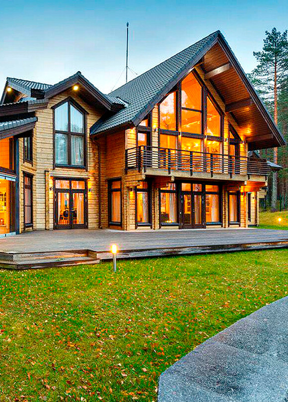 Дом из бруса