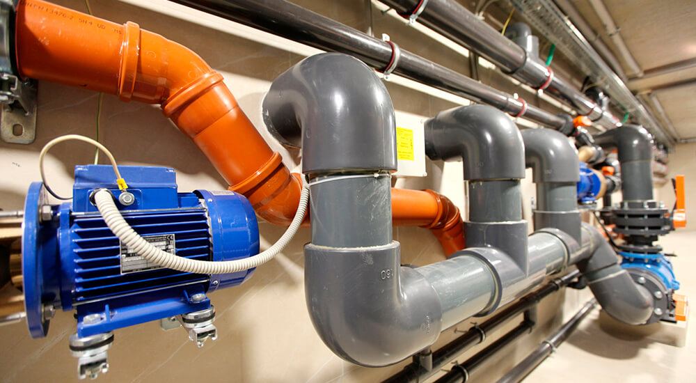 Монтаж систем водоснабжения и канализации